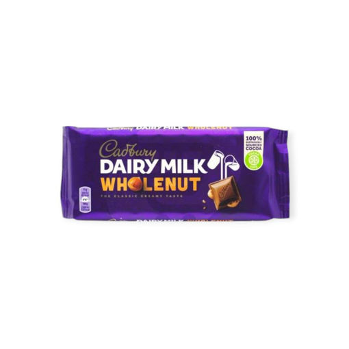 Picture of CADBURY DAIRY MILK WHOLENUT 120G